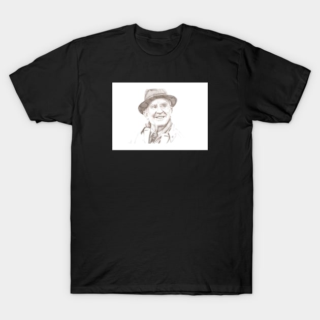 J. R. R. Tolkien in hat T-Shirt by Grant Hudson